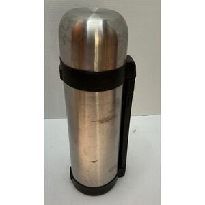 Arcosteel Stainless Steel Thermo Vacuum Flask with Handle 14 Inch Silver Utility